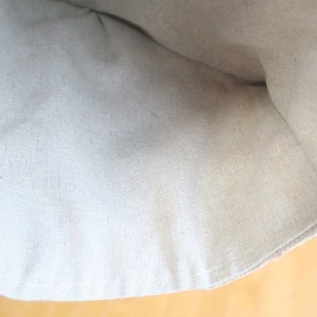 菱刺しティーコゼー、ブルーグリーン系、倉茂洋美