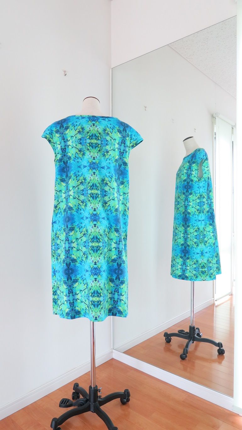 Bi'sオリジナルワンピース Bi's Closet フレンチスリーブ JUNブル