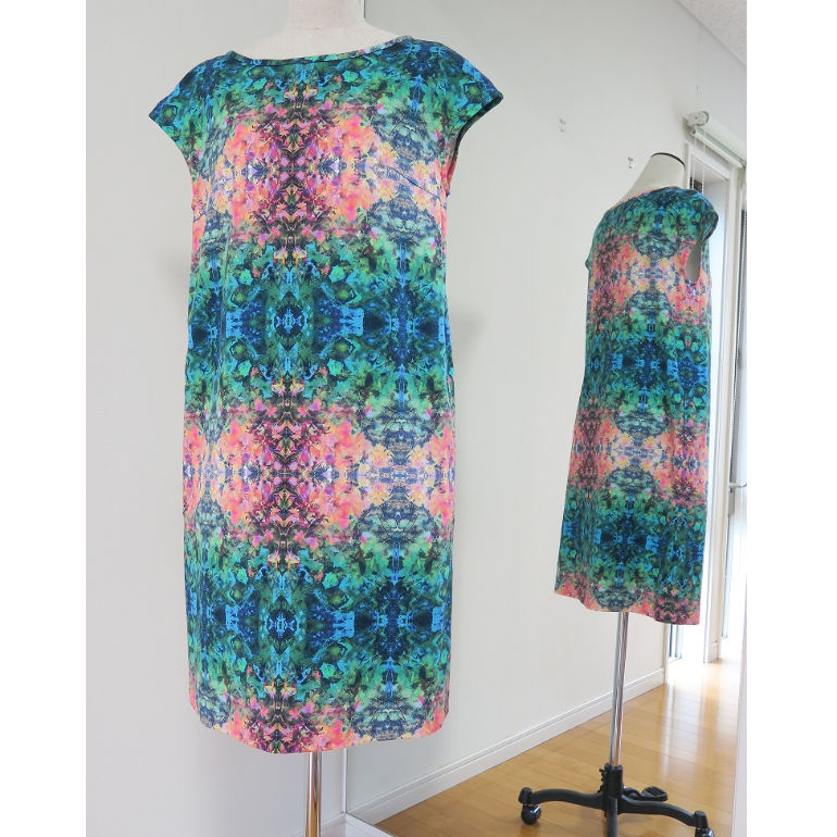 Bi'sオリジナルワンピース Bi's Closet フレンチスリーブ JUNピンク