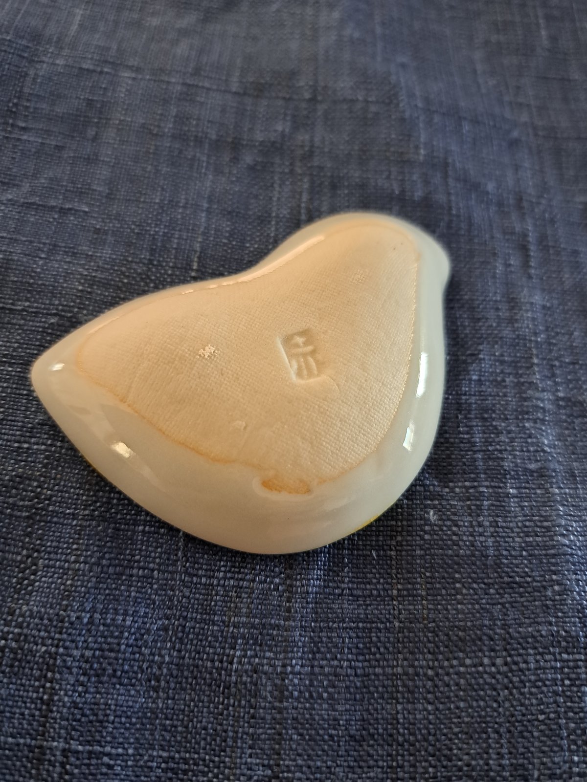 九谷焼、鳥型豆豆皿③ 赤地 径、再入荷 | Bi's Japanese Gifts