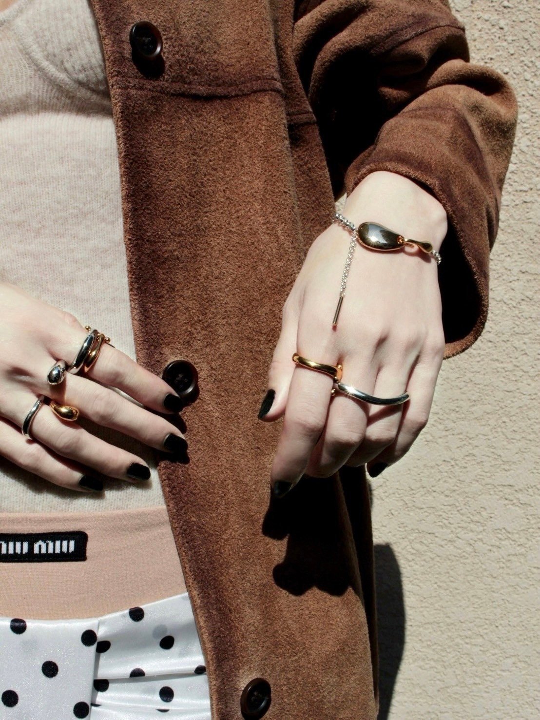 Kinetic parts bracelet | Soierie Online Store