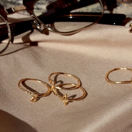 norme numbering ring / SV925＋Gold Plated