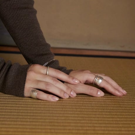 norme dew pinky ring (Matt) / SV925
