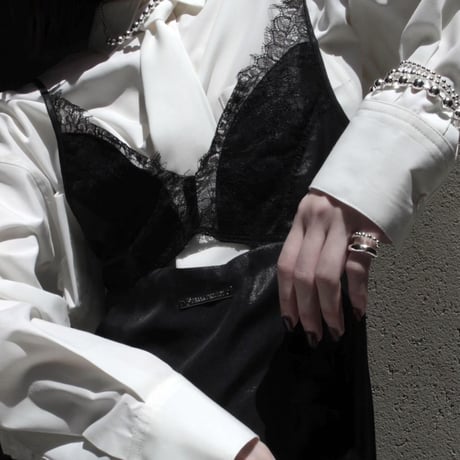 Ball chain hook necklace [Unisex line]