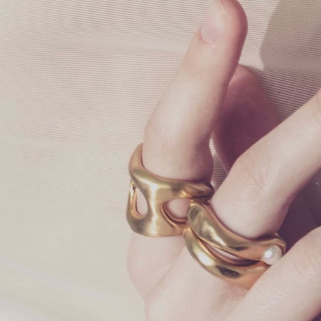 Flower cell ring (mat)