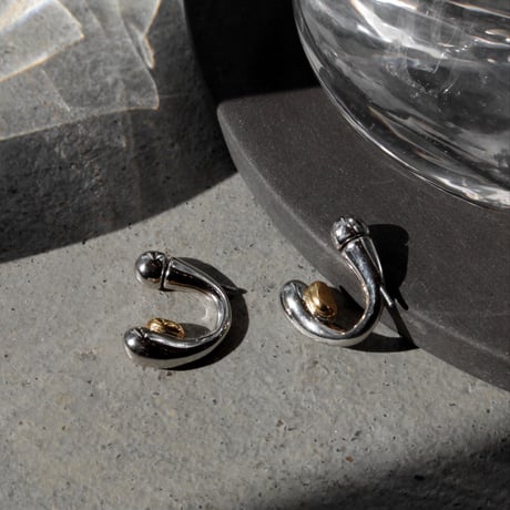 Kinetic parts hoop pierce (mix color)