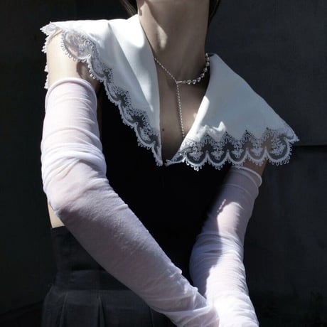 Ball chain hook necklace [Unisex line]