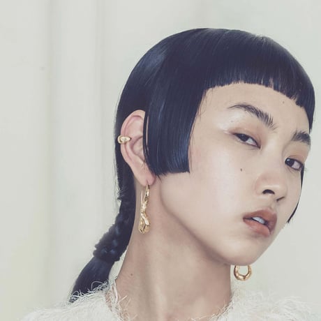 Texture metal earcuff (1P)