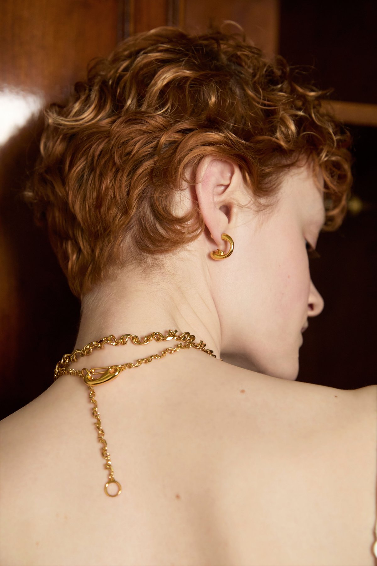 Figue clip slim necklace | Soierie Online Store