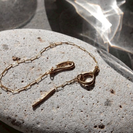 norme hook bracelet / SV925＋Gold Plated