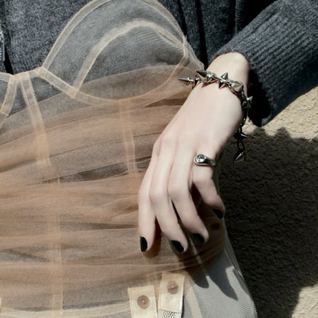 Dark metal ring