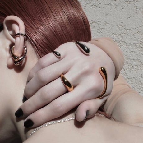 Metal art single cuff (mix color)