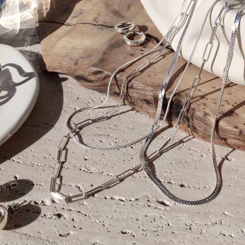 norme cord necklace / SV925 | Soierie Online Store