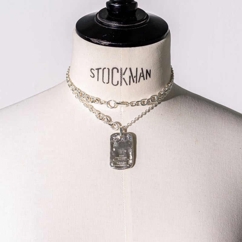 アクセサリー Soierie Mud wall id necklace Mud wall id necklace/ Gold [Unisex line] | Soie