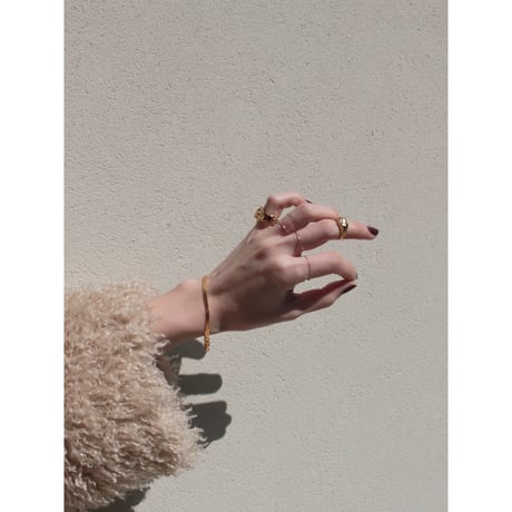 Aging pinky cuff ring (1P)