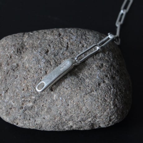norme dew long frame necklace / SV925