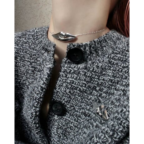 Lip motif necklace【Exclusive item】
