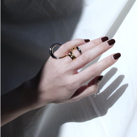 Connect loop earcuff ring (mix color)