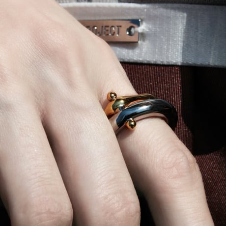 kinetic art ring (mix color)