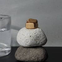 norme ID Ring ② (Matt) / SV925＋Gold Plated
