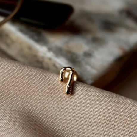norme numbering pierce (1P) / SV925＋Gold Plated
