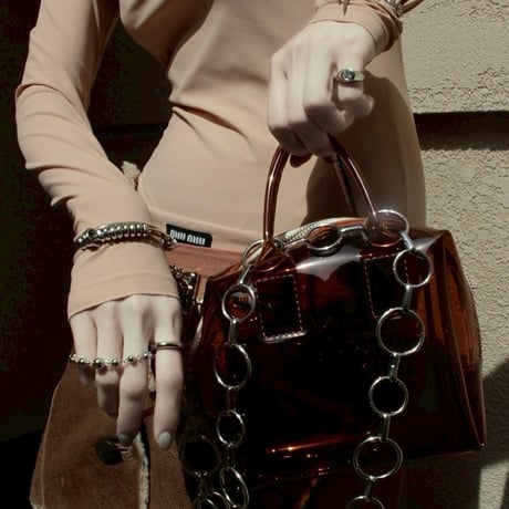Dark metal ring