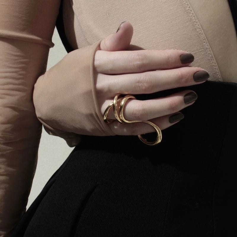 Eight loop ring (1P) (one color) | Soierie Onli