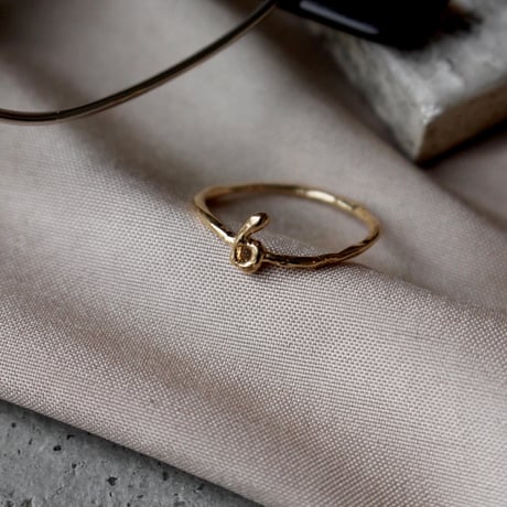norme numbering ring / SV925＋Gold Plated