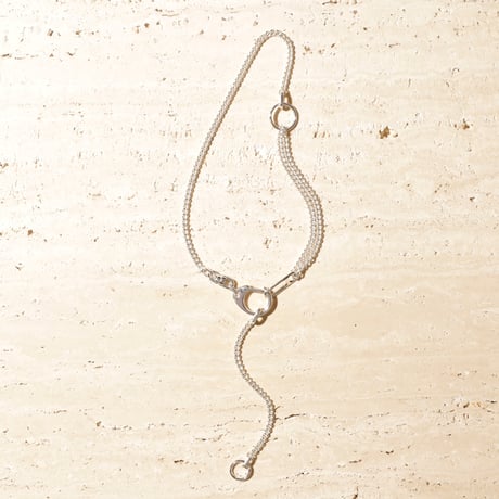 Key motif simple necklace