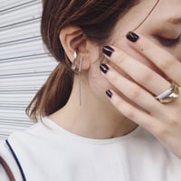 Flow earcuff ring (1P) (one color)