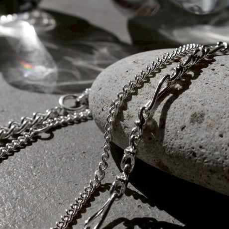 Rose layered necklace