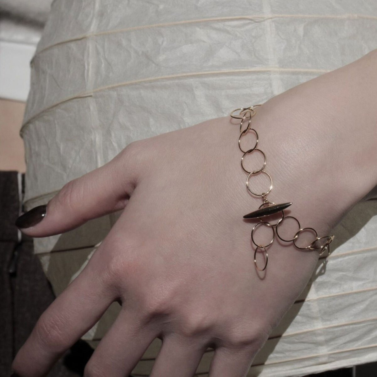 norme clear circle bracelet (Gold) | Soierie WE...