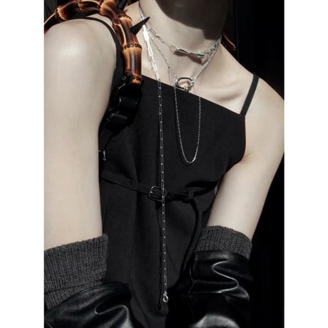 Lead rope necklace
