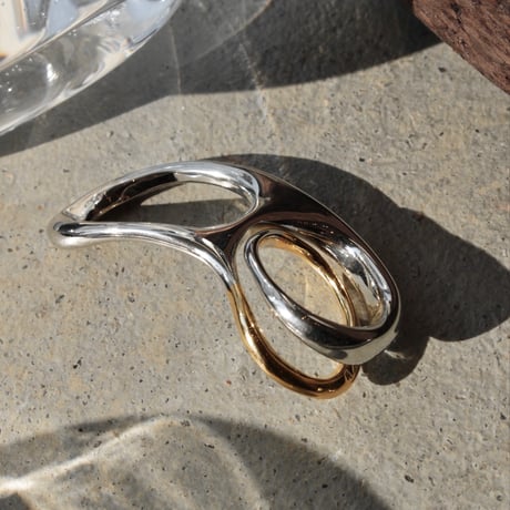 Fibula loop nestle ring (mix color)