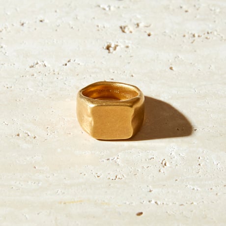 norme ID Ring ① (Matt) / SV925＋Gold Plated