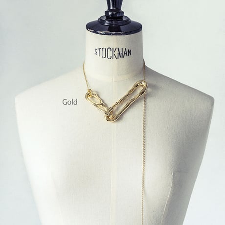 Bit motif necklace