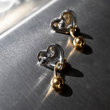Heart barbell pierce