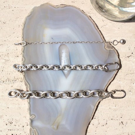 Simple silver bracelet［Limited］