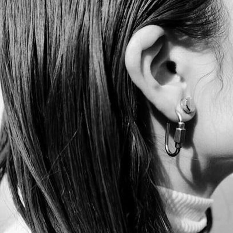 Slit bis magnet pierce (1P)［Unisex line］ | Soie