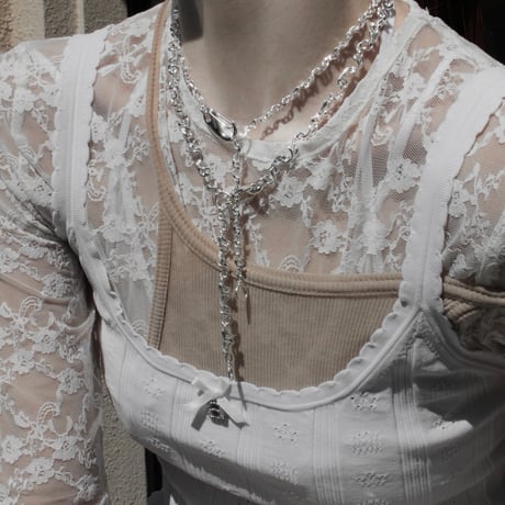 Figue clip slim necklace