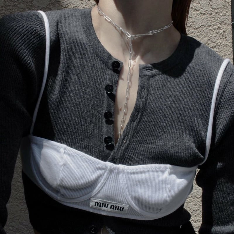 Lead rope necklace | Soierie WEB STORE