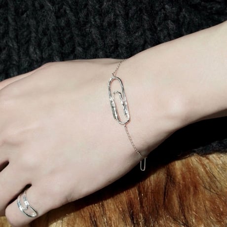 norme uncut clip bracelet / SV925