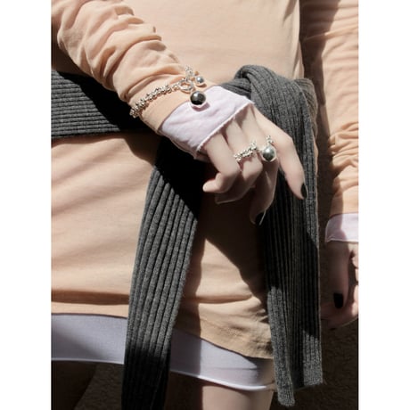 Pome chain bracelet