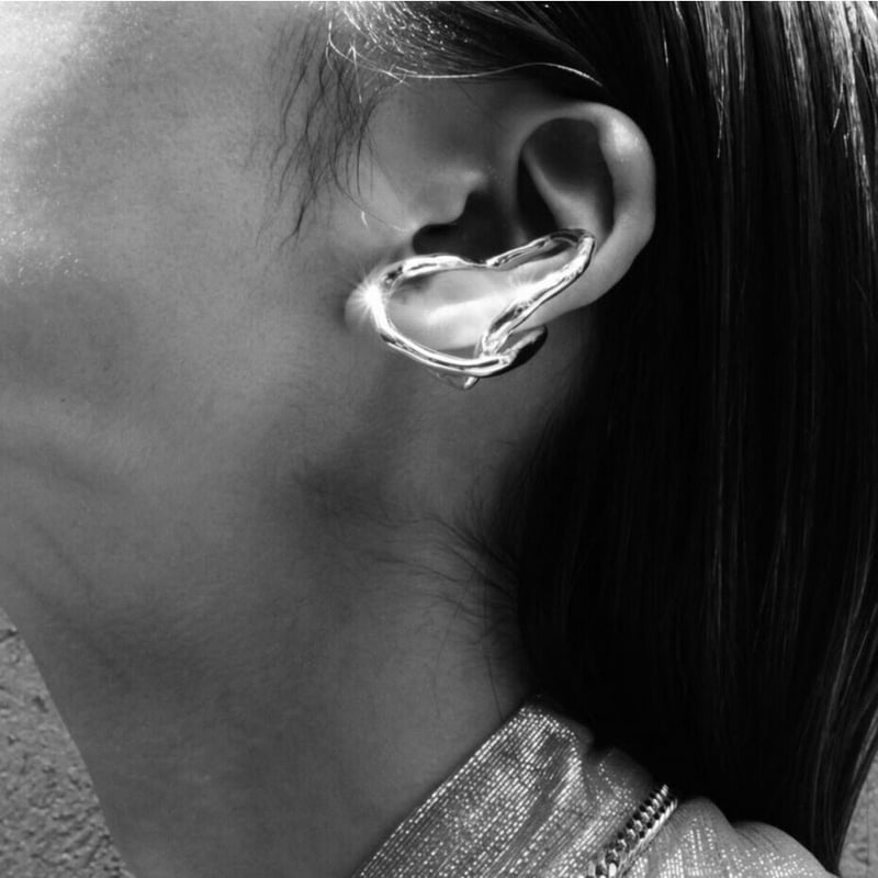 Tangled earcuff ring (1P) (one color) | Soierie Tangled earcuff ring (1P) (one color) | Soierie