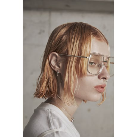 Metal art hoop pierce (one color)