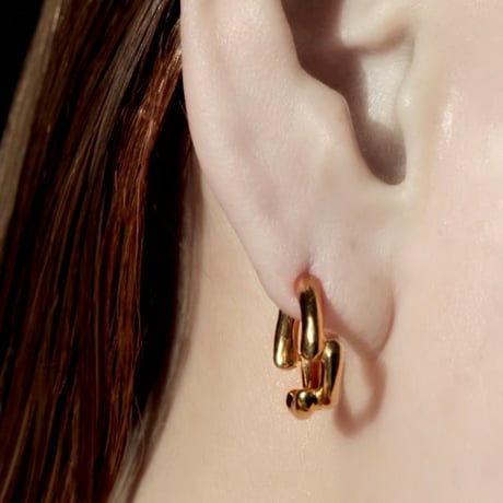 norme lattice pierce / SV925＋Gold Plated