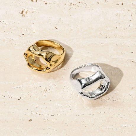 Soft circle hole ring (gloss)