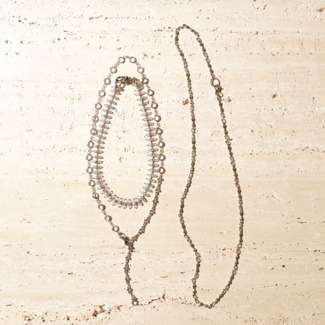 Fantasy layered necklace (3P)