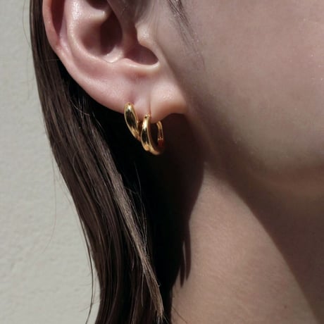 norme first metal pierce / SV925＋Gold Plated
