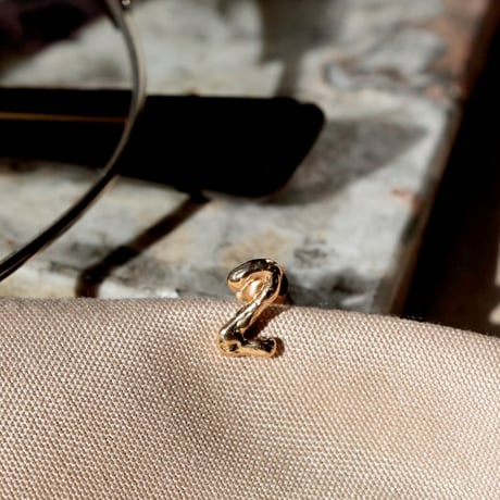 norme numbering pierce (1P) / SV925＋Gold Plated